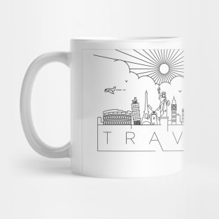 Travel Landmarks Mug